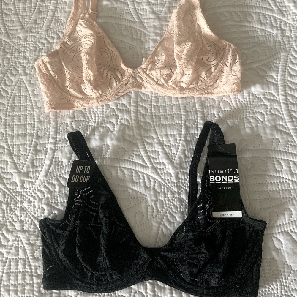 Underwire lace bras